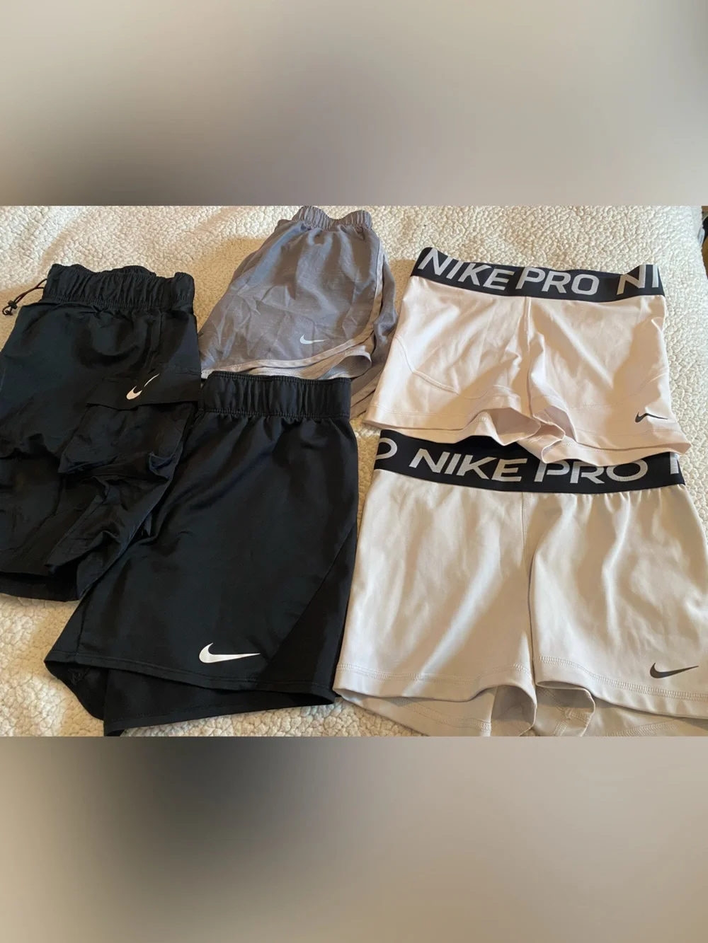 Womens Nike spandex and shorts